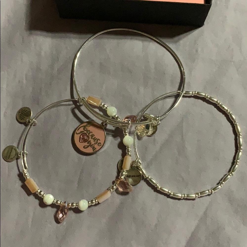 Alex and Ani Set of 3 Bracelets
